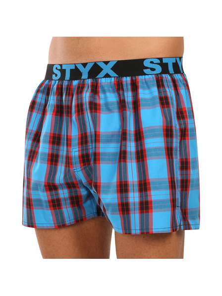 Styx Pánske športové gumové šortky Styx viacfarebné