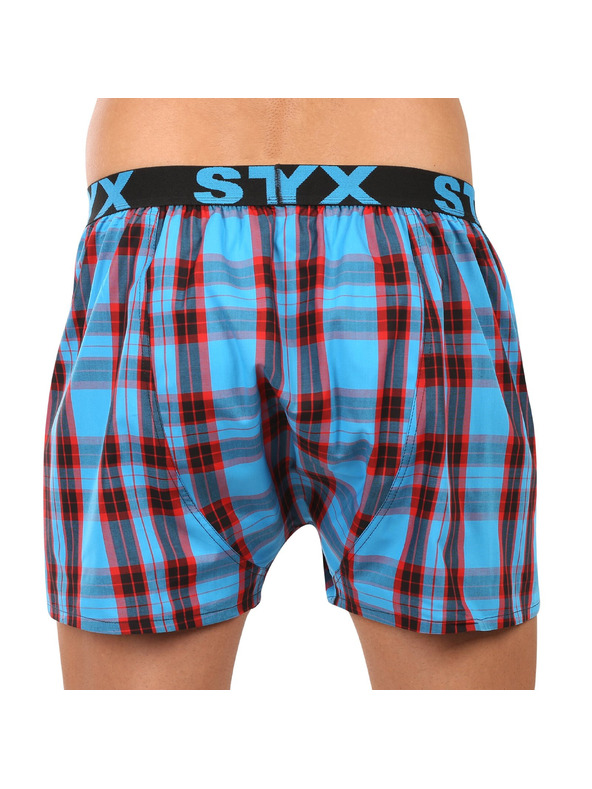 Styx Pánske športové gumové šortky Styx viacfarebné