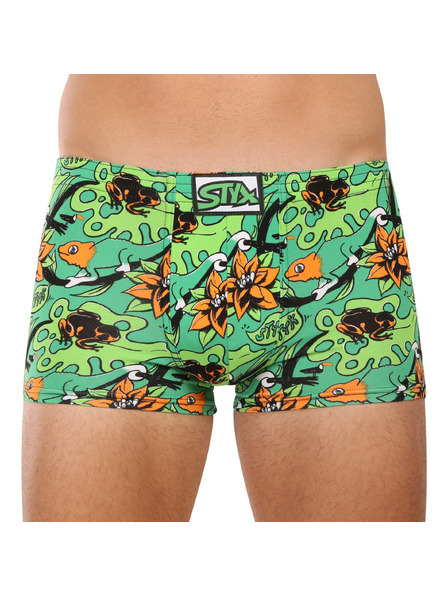 Styx Pánske boxerky Styx art klasická guma tropic