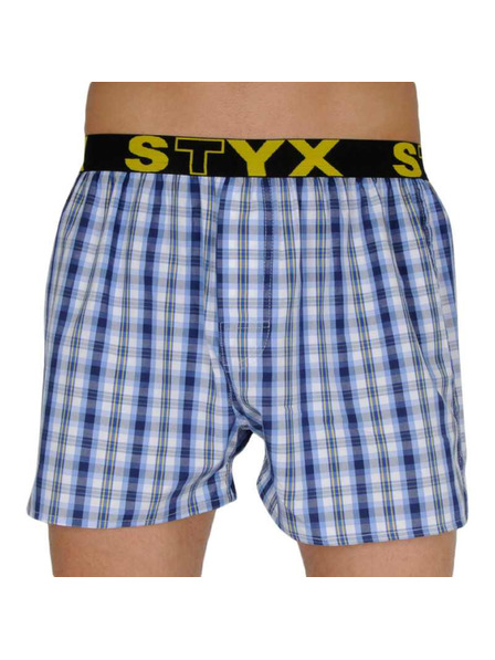 Styx Pánske športové gumové šortky Styx viacfarebné