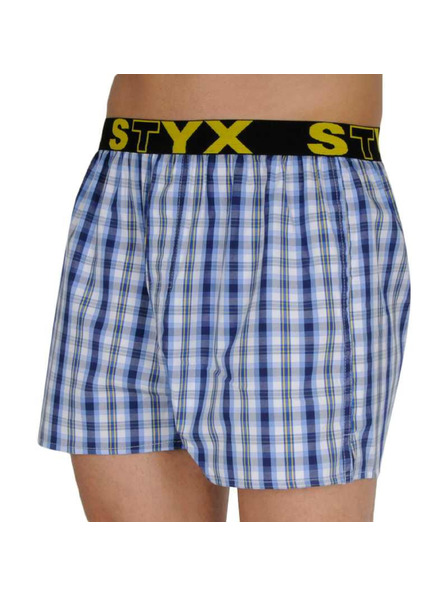 Styx Pánske športové gumové šortky Styx viacfarebné