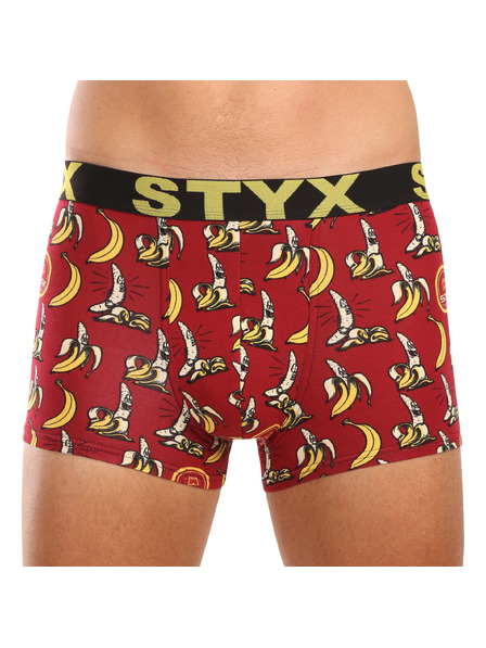 Styx Sada tri - pánske boxerky Styx art športová guma viacfarebné