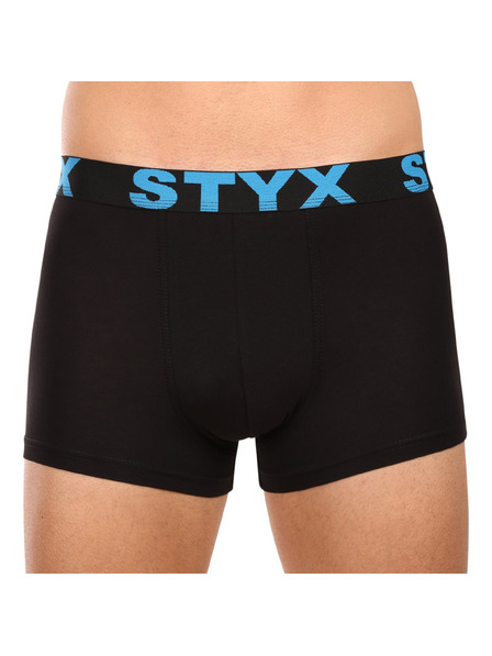 Styx Súprava troch kusov - pánske boxerky Styx športové elastické pestrofarebné