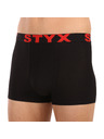 Styx Pánske boxerky Styx športová guma čierne