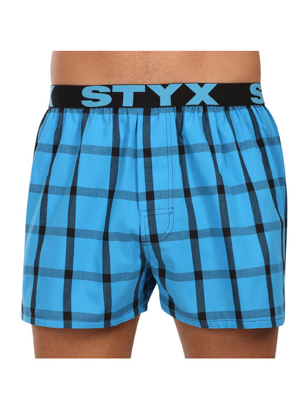 Styx Pánske športové gumové šortky Styx viacfarebné