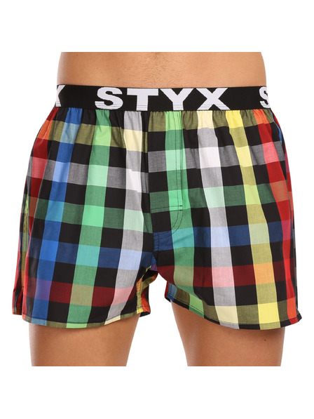 Styx Sada troch - pánske trenky Styx športová guma viacfarebné
