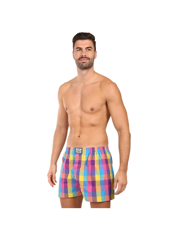 Styx Pánske gumové šortky Styx Classic Multicolour