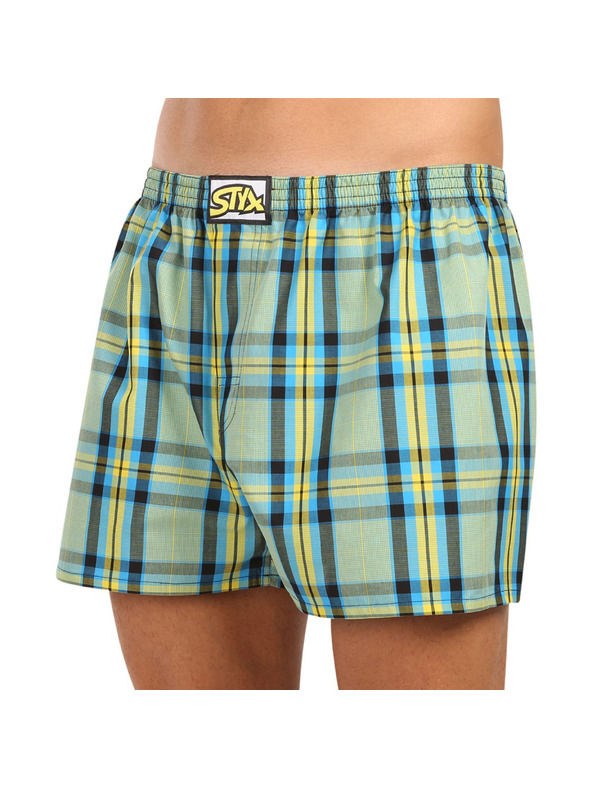 Styx Pánske šortky Styx Classic Rubber Oversized Multicolour