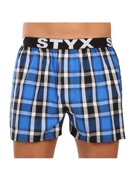 Styx Pánske športové gumové šortky Styx viacfarebné