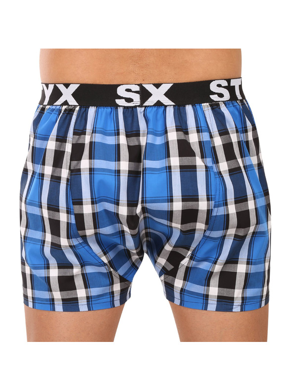 Styx Pánske športové gumové šortky Styx viacfarebné