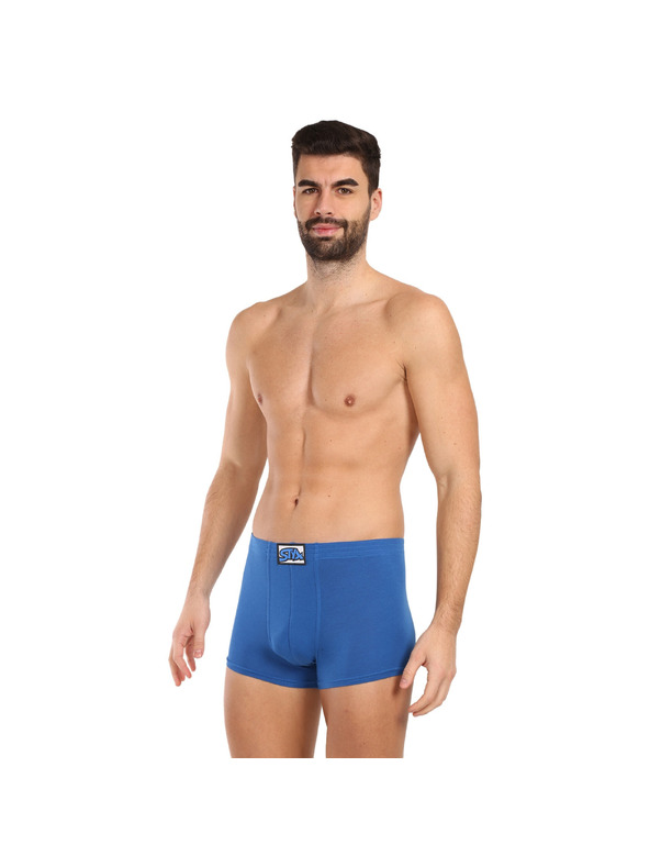 Styx Sada troch - pánske boxerky Styx klasická guma modré