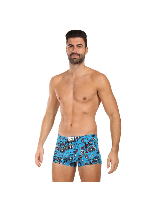 Styx Pánske boxerky Styx art klasická guma hudba