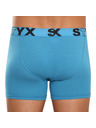 Styx Sada troch - pánske boxerky Styx long športová guma modré