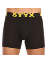 Styx Sada desať - pánske boxerky Styx long športová guma čierne
