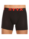 Styx Sada desať - pánske boxerky Styx long športová guma čierne