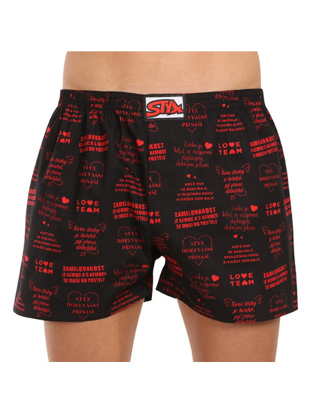 Styx Sada troch - pánske trenky Styx art klasická guma viacfarebné
