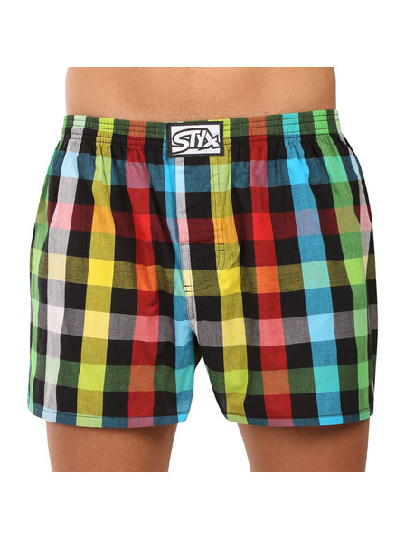 Styx Pánske šortky Styx Classic Rubber Oversized Multicolour