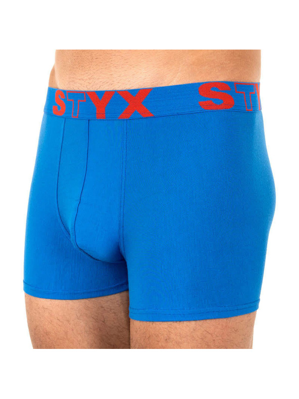 Styx Sada troch - pánske boxerky Styx športová guma modré