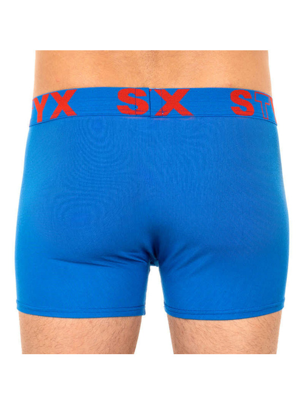Styx Sada troch - pánske boxerky Styx športová guma modré
