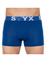 Styx Sada troch - pánske boxerky Styx športová guma modré