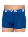Styx Sada troch - pánske boxerky Styx športová guma modré