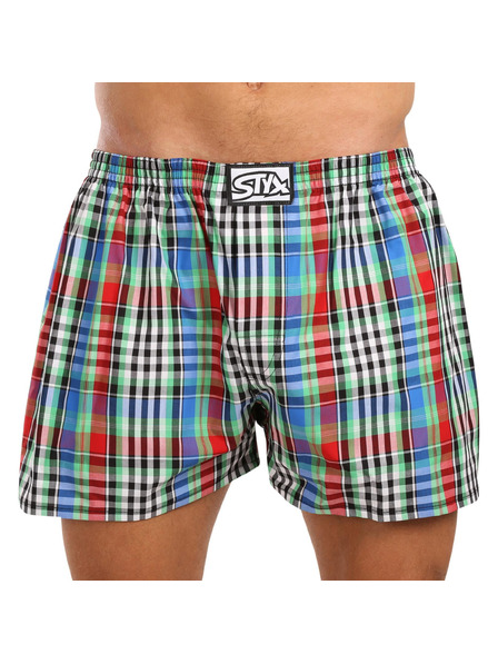 Styx Pánske šortky Styx Classic Rubber Oversized Multicolour