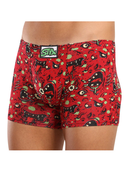 Styx Pánske boxerky Styx long art klasická guma zombie