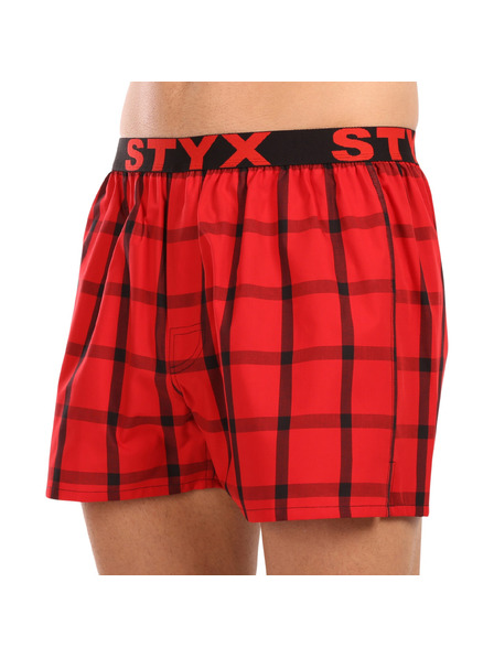 Styx Pánske športové gumové šortky Styx viacfarebné