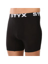 Styx Sada päť - pánske boxerky Styx long športová guma čierne