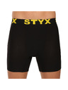 Styx Pánske boxerky Styx long športová guma čierne