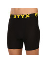 Styx Pánske boxerky Styx long športová guma čierne