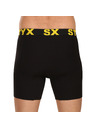 Styx Pánske boxerky Styx long športová guma čierne