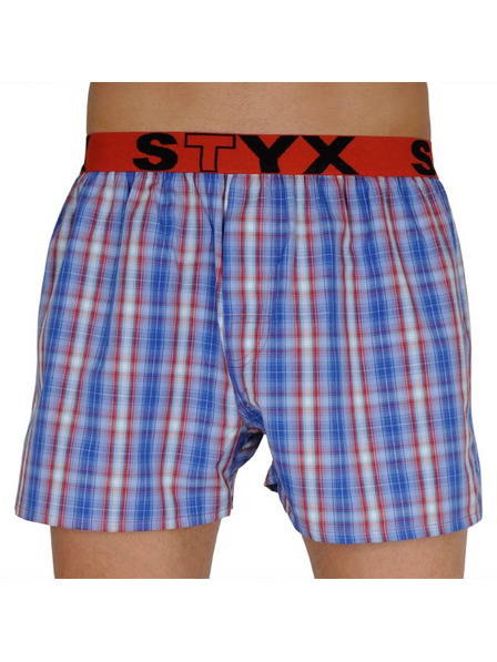 Styx Pánske športové gumové šortky Styx viacfarebné