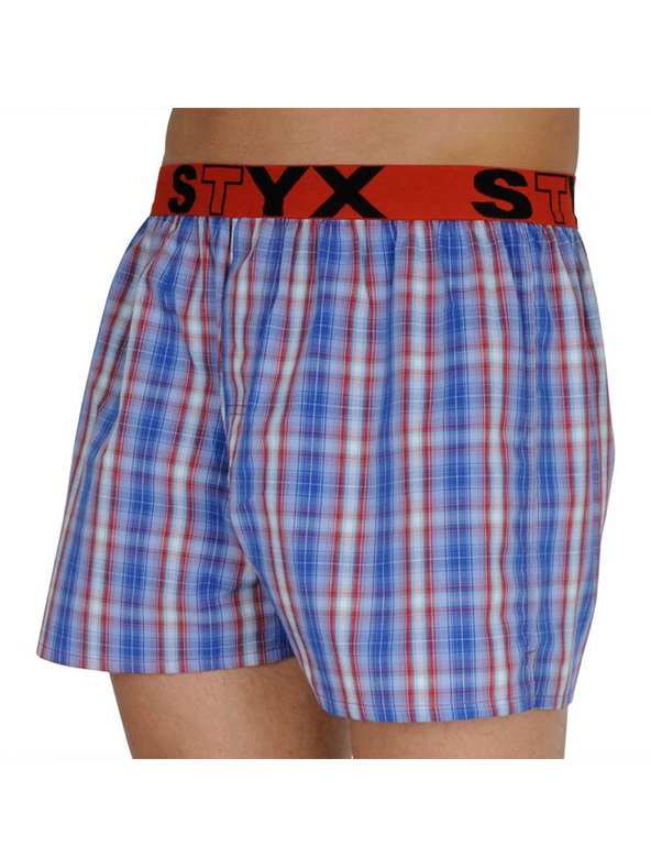 Styx Pánske športové gumové šortky Styx viacfarebné