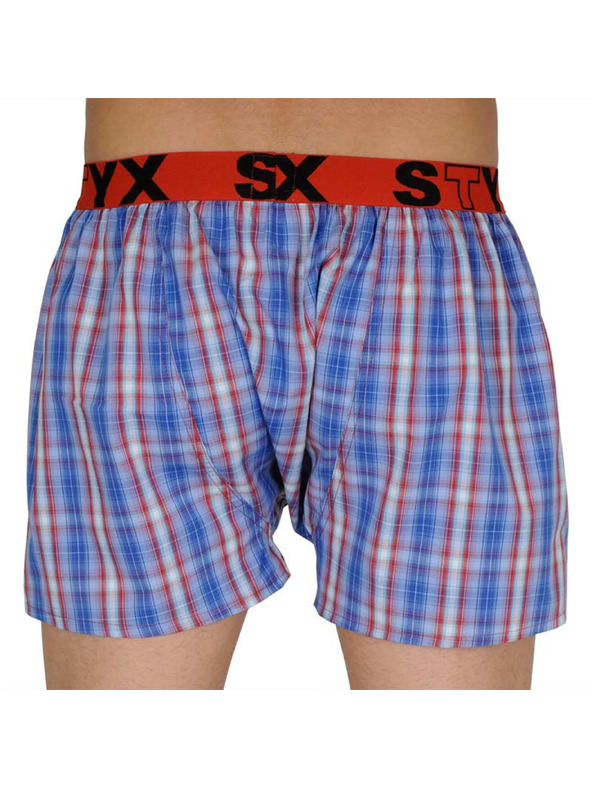 Styx Pánske športové gumové šortky Styx viacfarebné