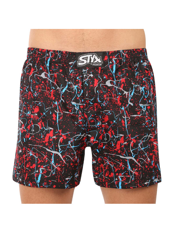 Styx Pánske trenky Styx premium art klasická guma Jáchym