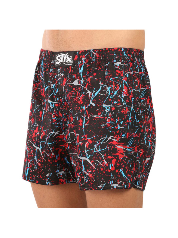 Styx Pánske trenky Styx premium art klasická guma Jáchym