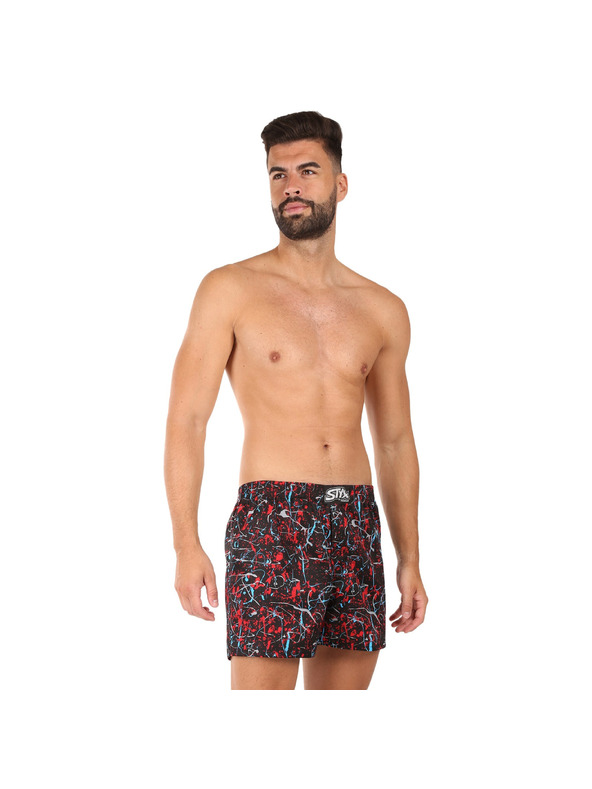 Styx Pánske trenky Styx premium art klasická guma Jáchym