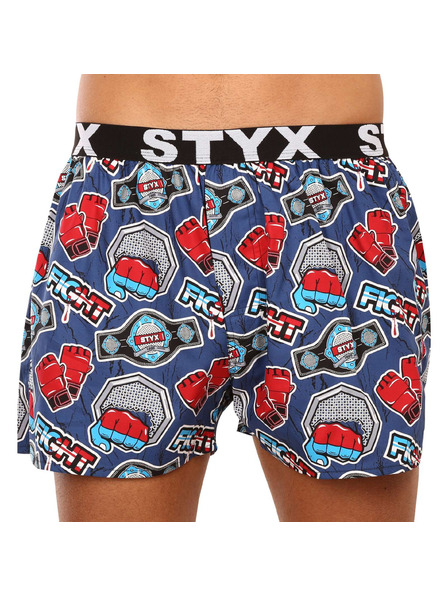 Styx Sada troch - pánske trenky Styx art športová guma viacfarebné