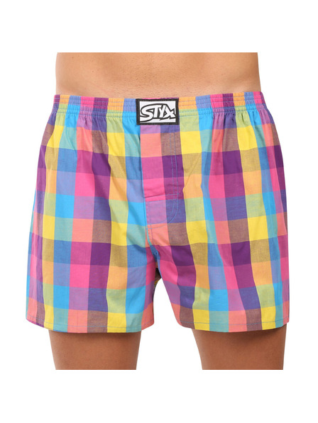 Styx Pánske šortky Styx Classic Rubber Oversized Multicolour
