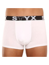 Styx Sada troch - pánske boxerky Styx športová guma biele