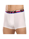 Styx Sada troch - pánske boxerky Styx športová guma biele trikolóra