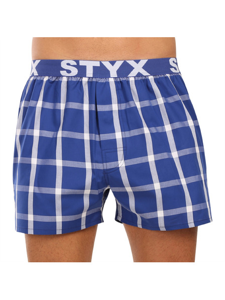 Styx Pánske športové gumové šortky Styx viacfarebné
