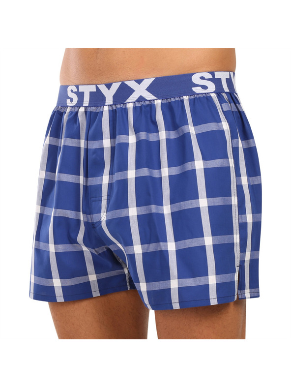 Styx Pánske športové gumové šortky Styx viacfarebné