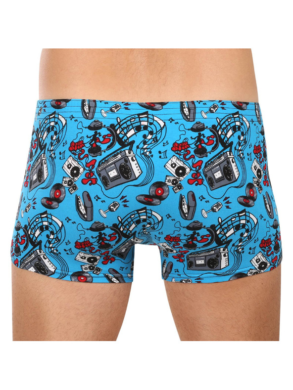 Styx Sada troch - pánske boxerky Styx art klasická guma viacfarebné
