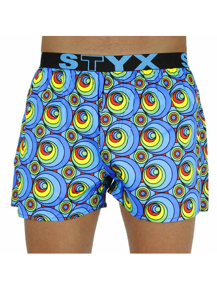Styx Pánske trenky Styx art športová guma kruhy