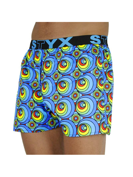 Styx Pánske trenky Styx art športová guma kruhy