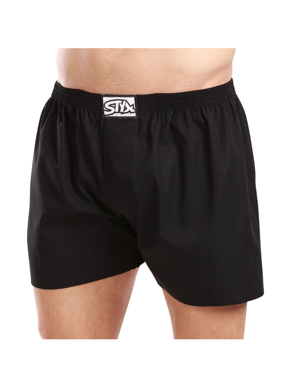 Styx Sada troch - pánske trenky Styx klasická guma čierne