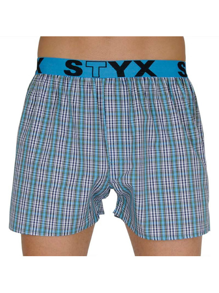Styx Pánske športové gumové šortky Styx viacfarebné