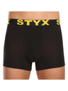 Styx Sada piatich - pánske boxerky Styx športová guma čierne